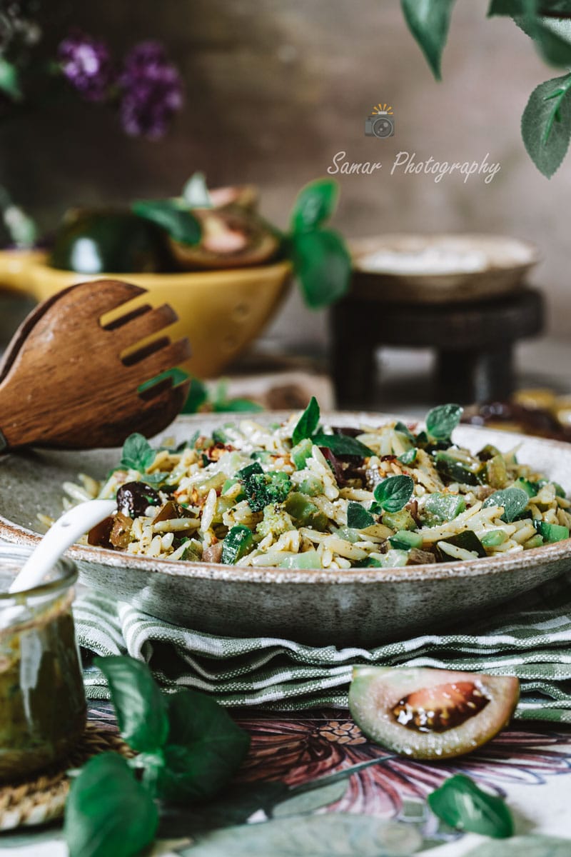 Salade de pâte au pesto