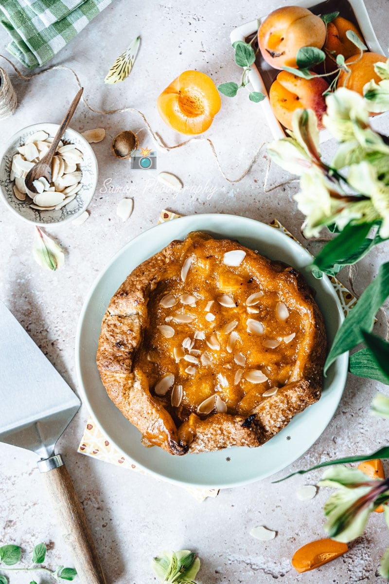 Recette de la tarte aux abricots frais 