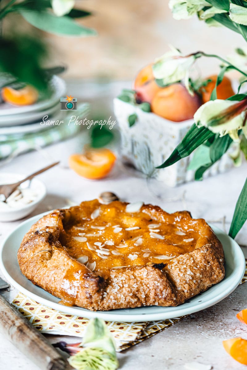 La tarte aux abricots maison