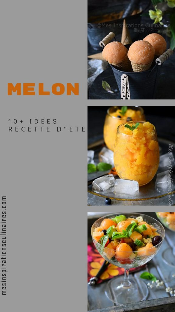 Recettes au melon à découvrir