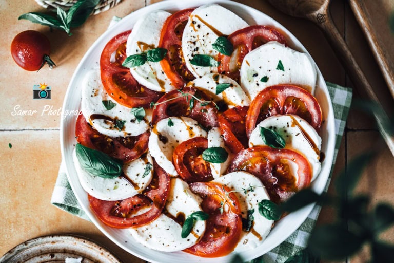 Recette de la Salade Caprese, cuisine italienne