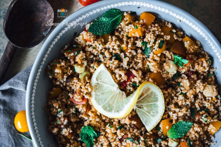 Salade turque au boulgour et aux tomates, Kisir
