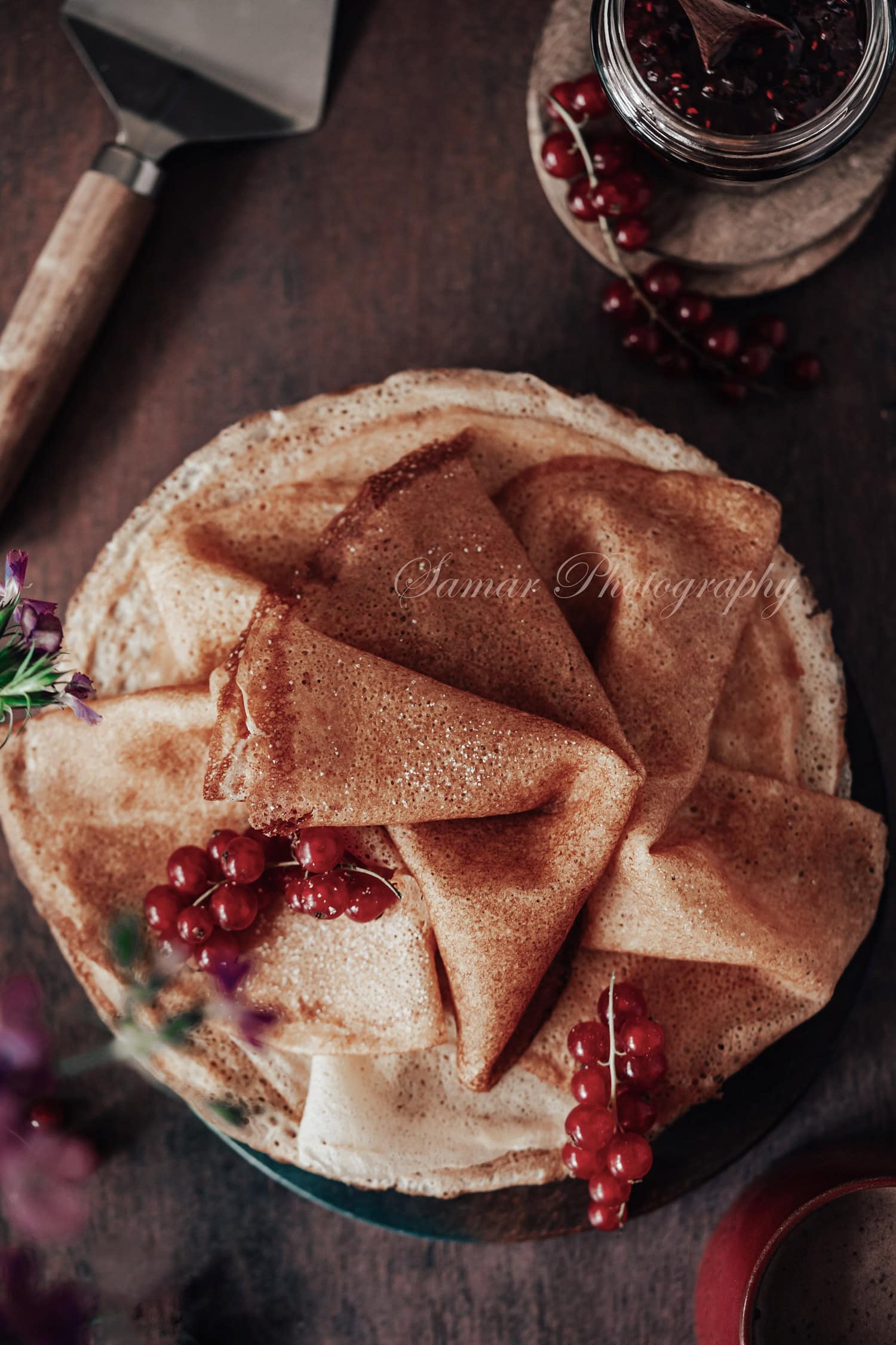 Crêpes moelleuses de Cyril Lignac