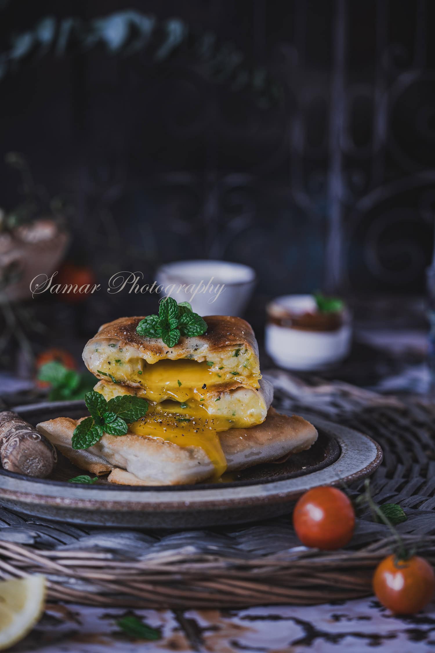 Brick tunisienne à l'oeuf