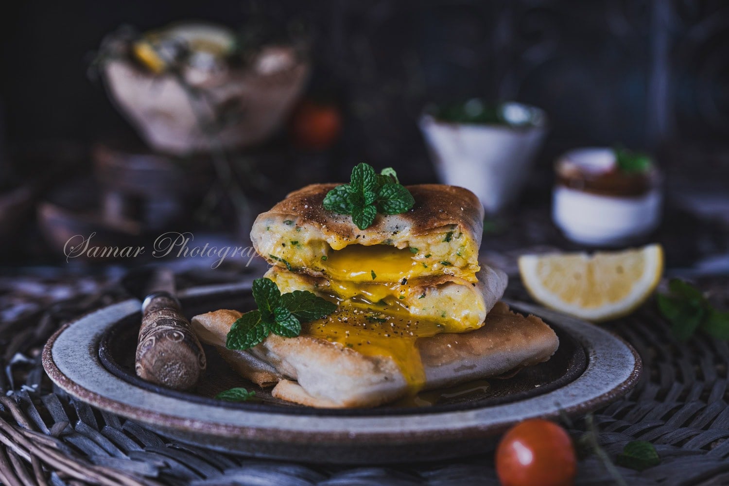 Brick tunisienne à l'oeuf