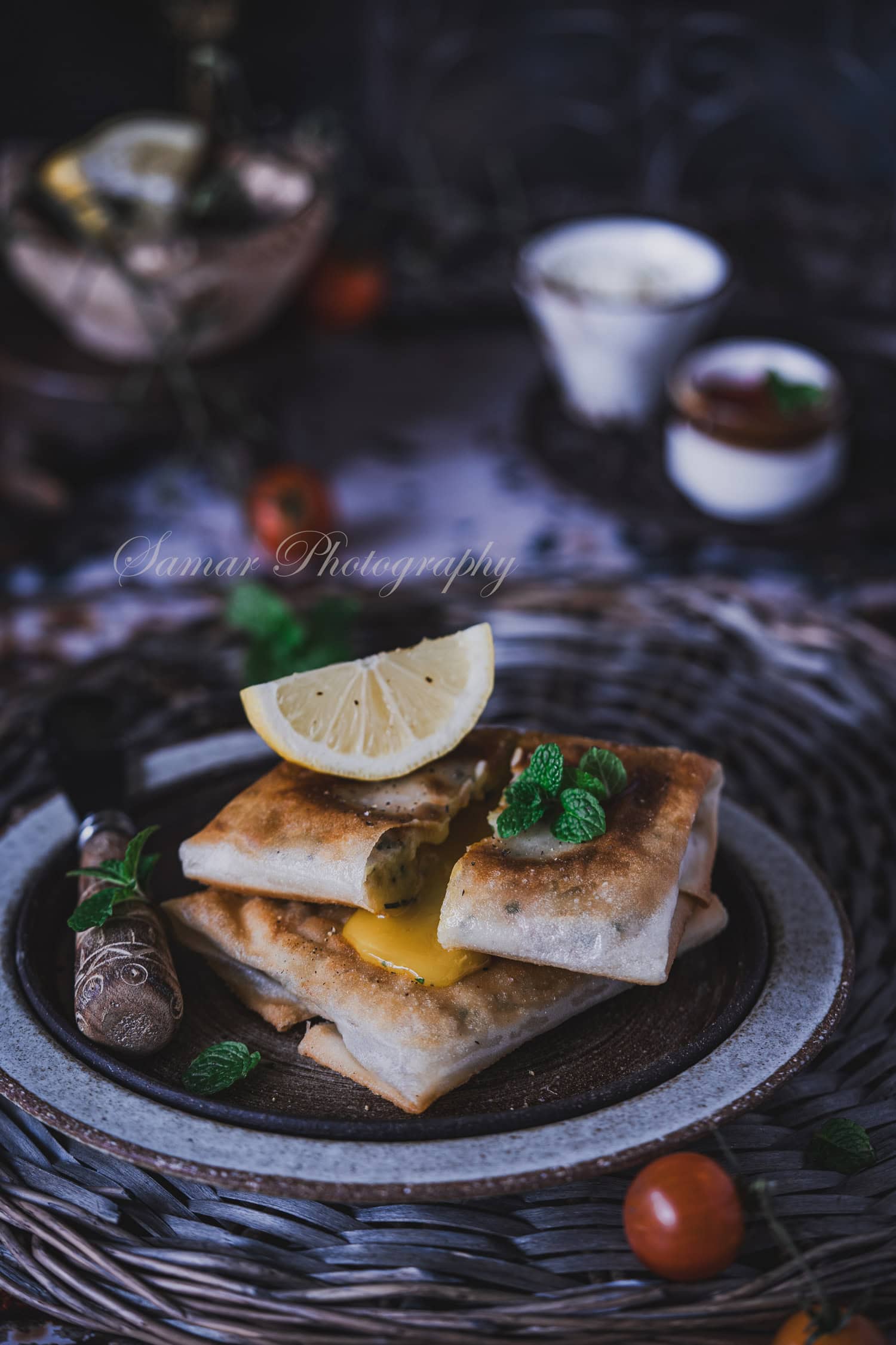 Brick tunisienne à l'oeuf