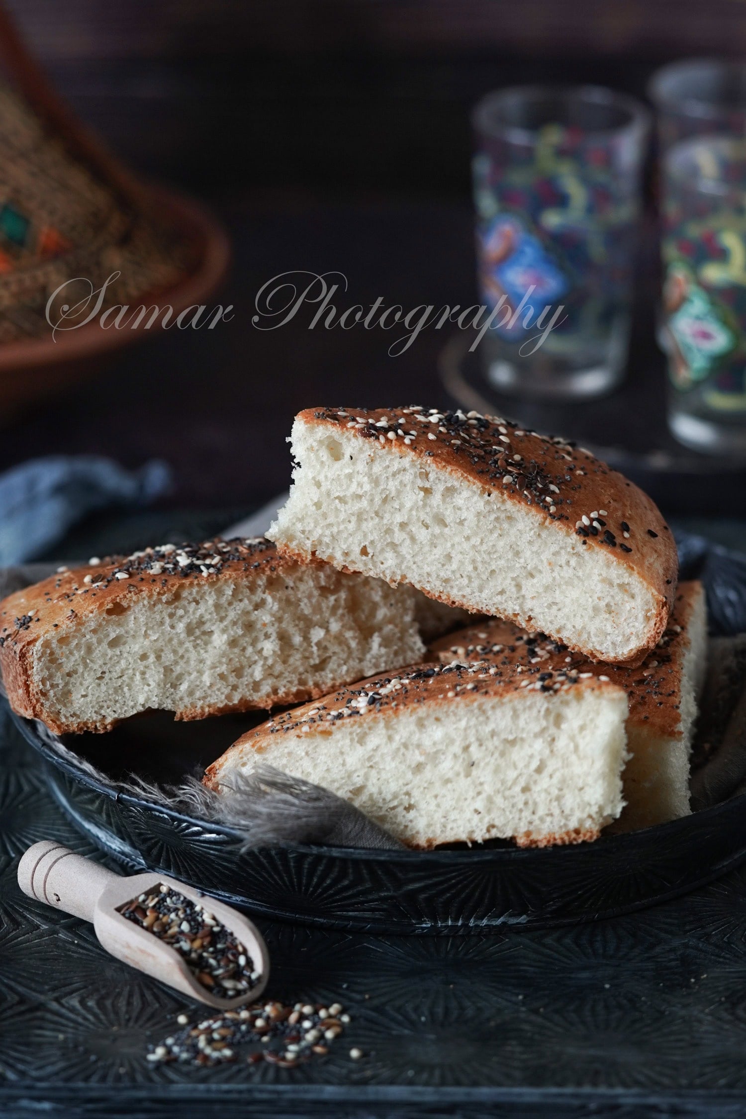 Pain semoule Khobz el dar