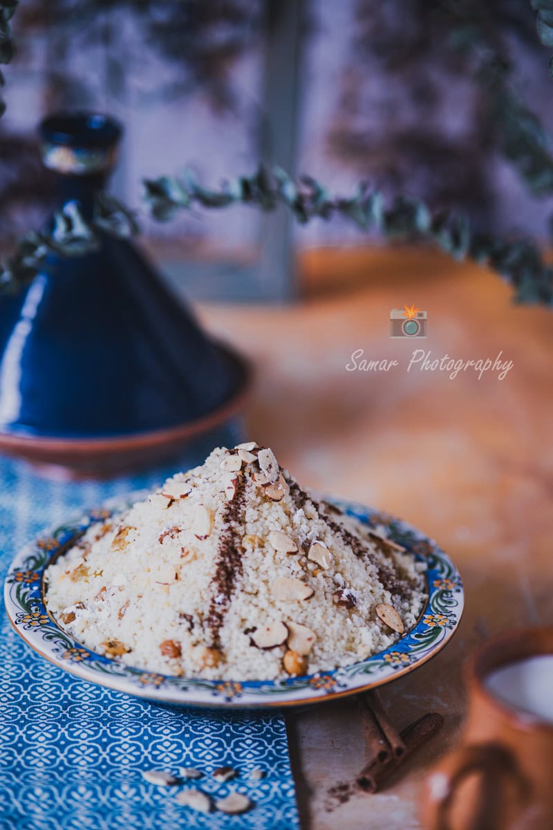 Couscous sucré aux raisins secs