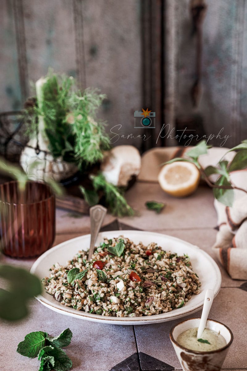 Recette Tabouleh au freekeh et fenouil