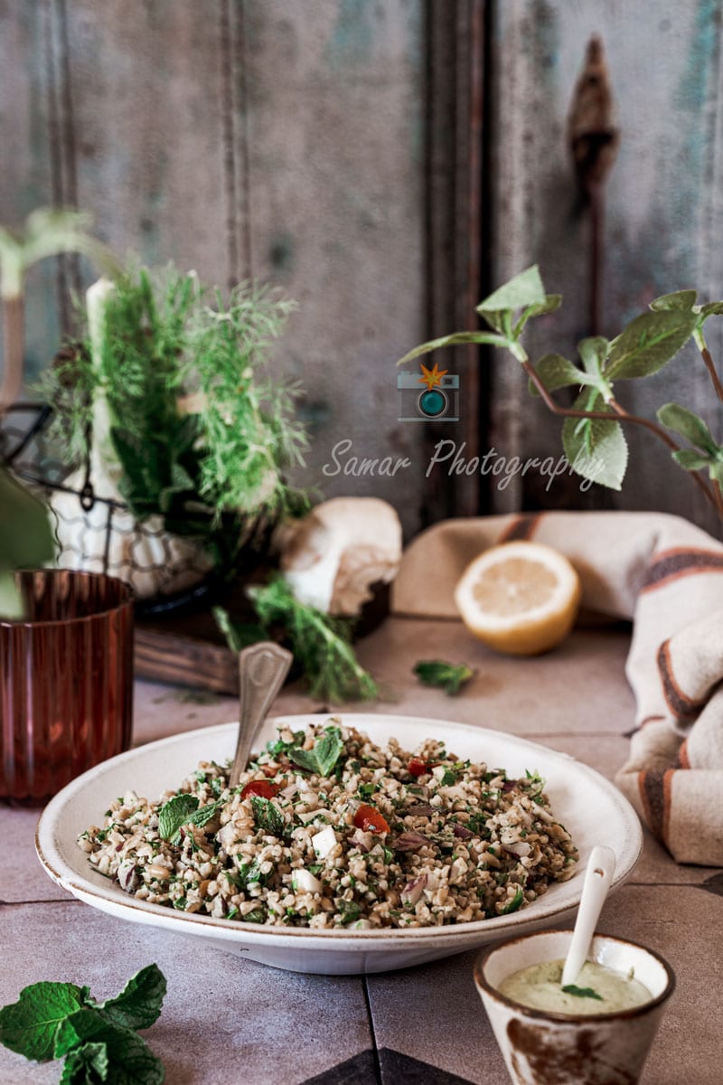 Tabouleh au freekeh et fenouil