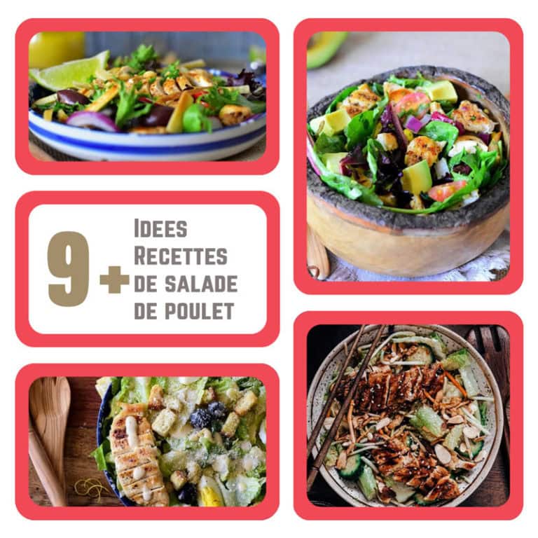 Les Salades Au Poulet : Un Repas Complet et Équilibré