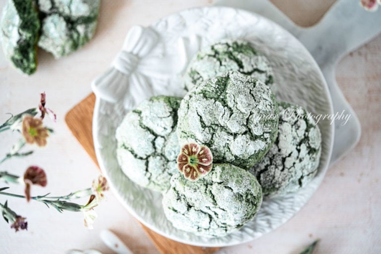 Recette des Crinkle au Matcha