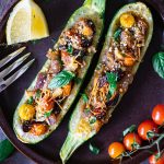 Recette de courgettes farcies à la méditerranéenne