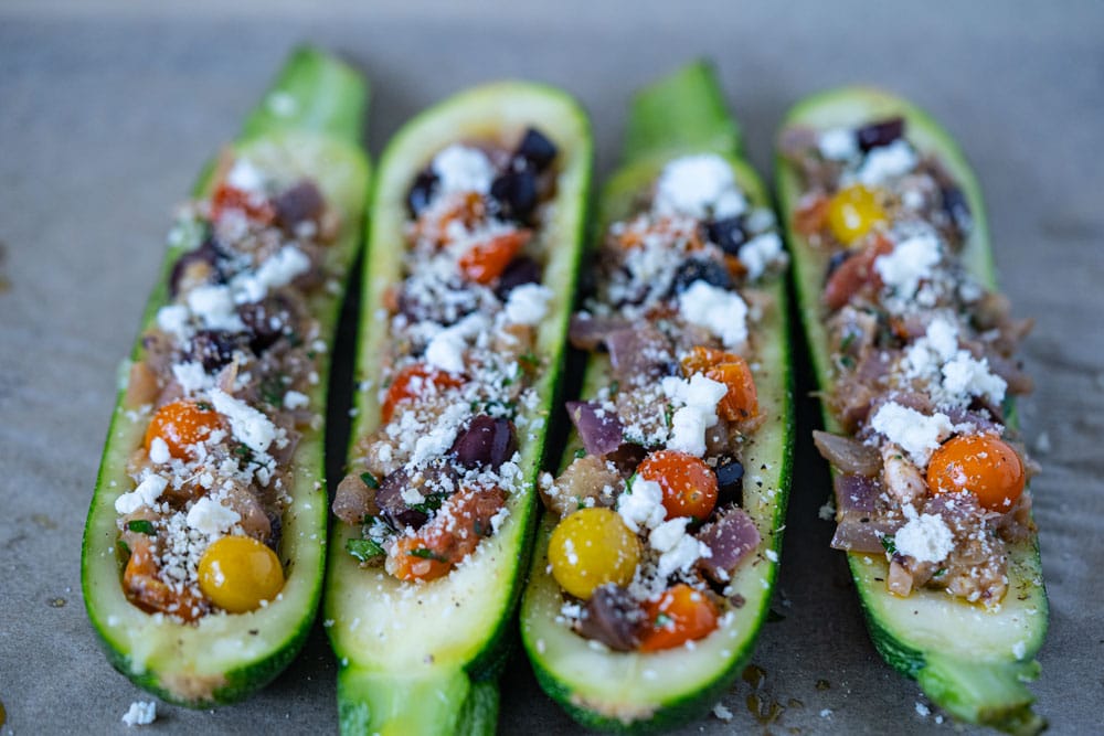 farcir les courgettes
