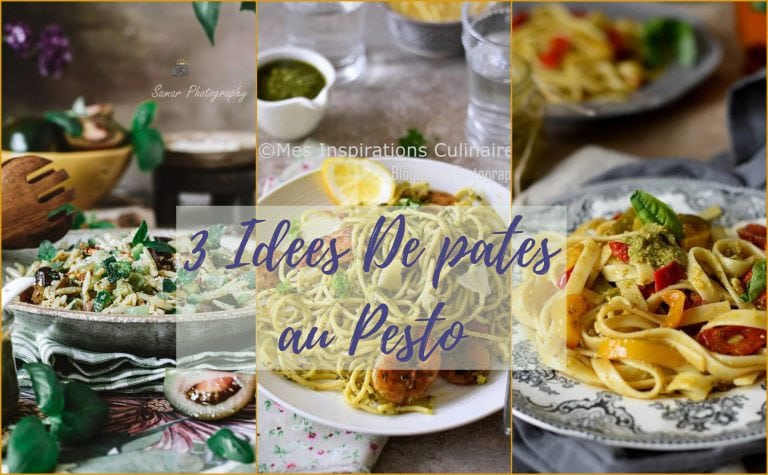 3 Idées de Pâtes au Pesto