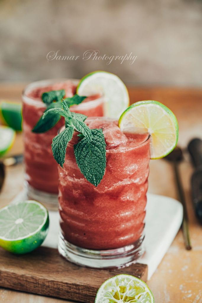 slush melon d'eau et lime