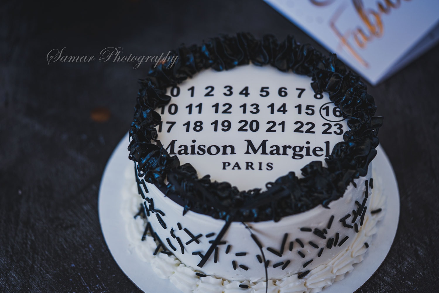 Le Layer Cake à la Vanille façon Maison Margiela