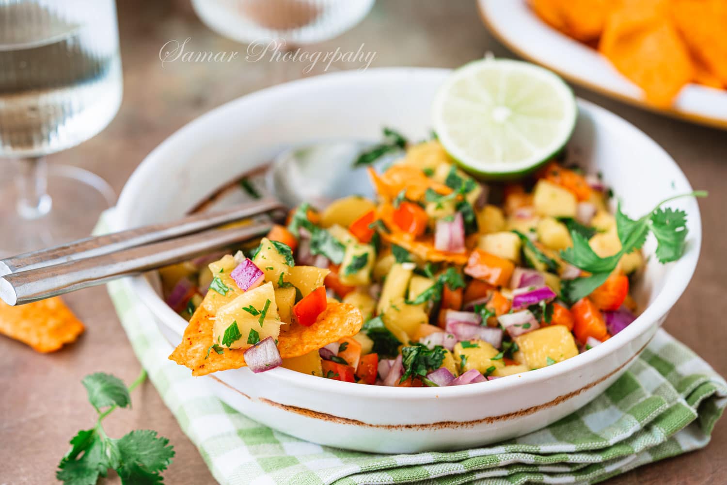 Salsa de mangue fraîche
