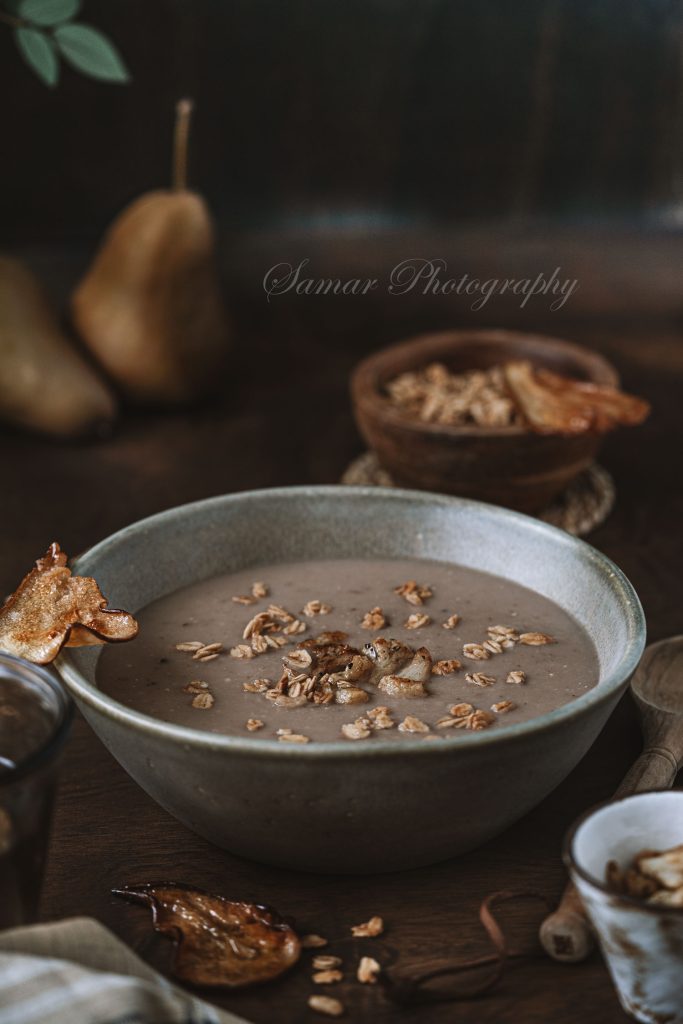 Soupe veloutée chou-fleur et haricots blancs