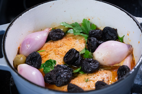 ajouter les pruneaux