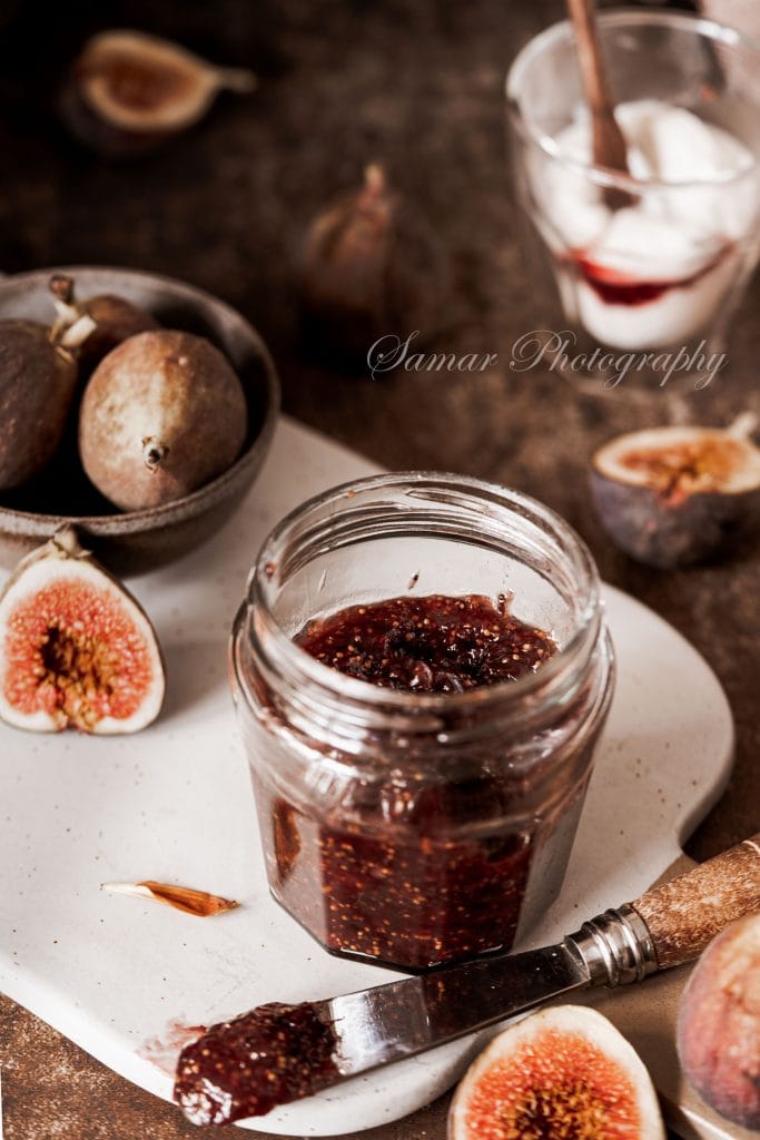 Compote de figues et miel