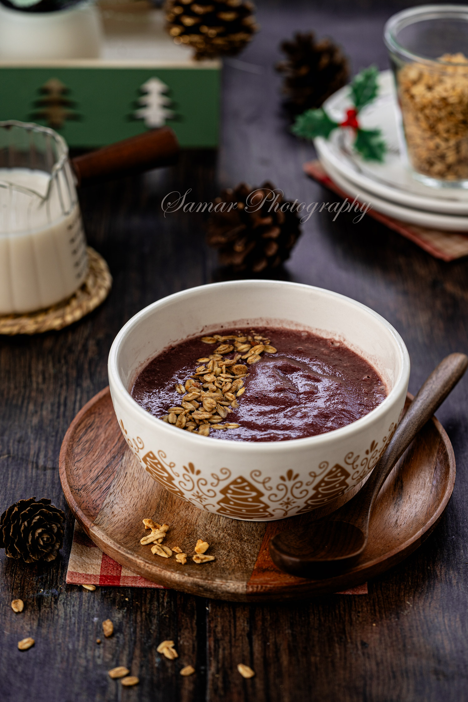Smoothie Bowl Acai et Lait d'amande