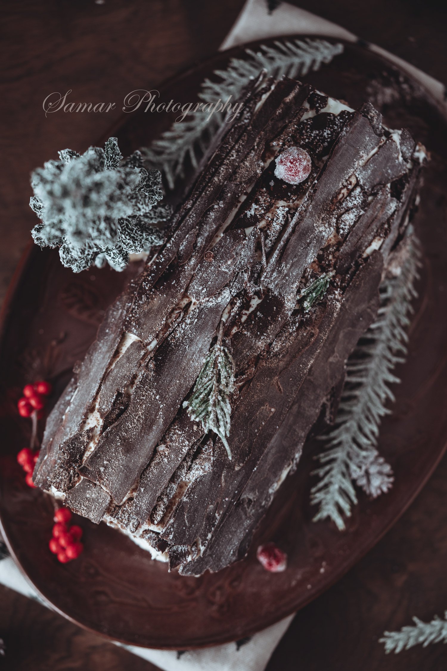bûche forêt noire
