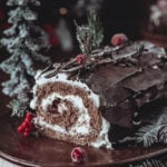 Recette Bûche forêt noire facile