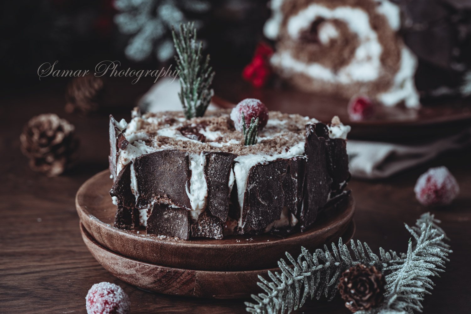 Bûche forêt noire 2025