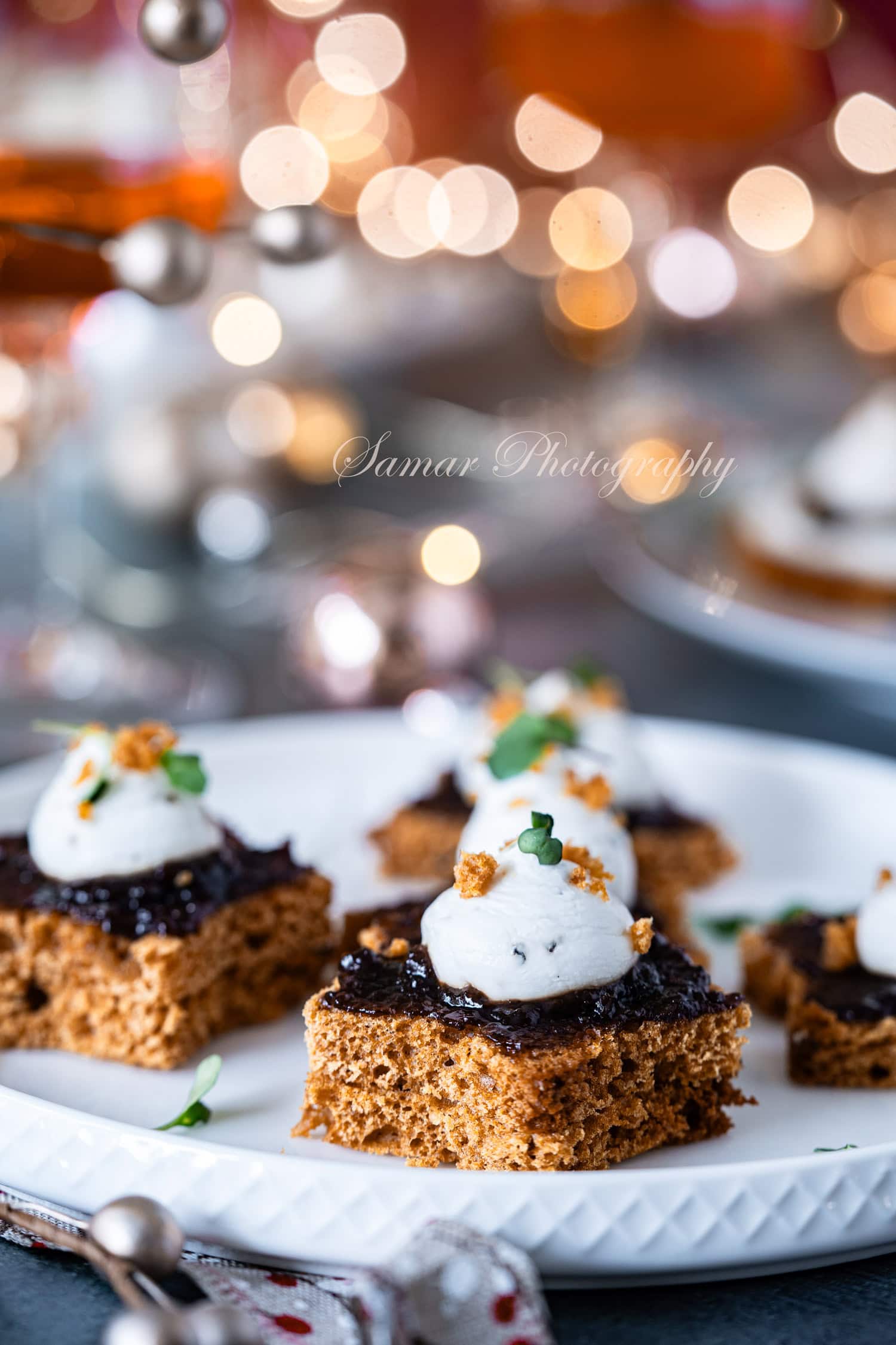 Toast au confit de figue et Boursin