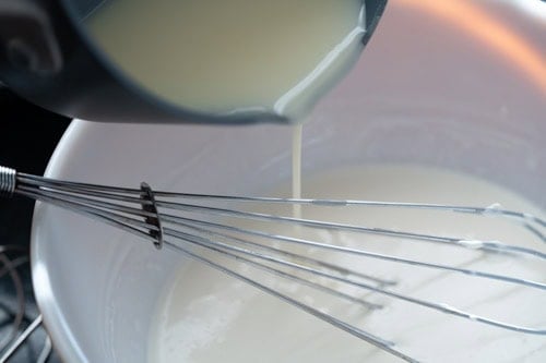 ajouter la crème gélatine 