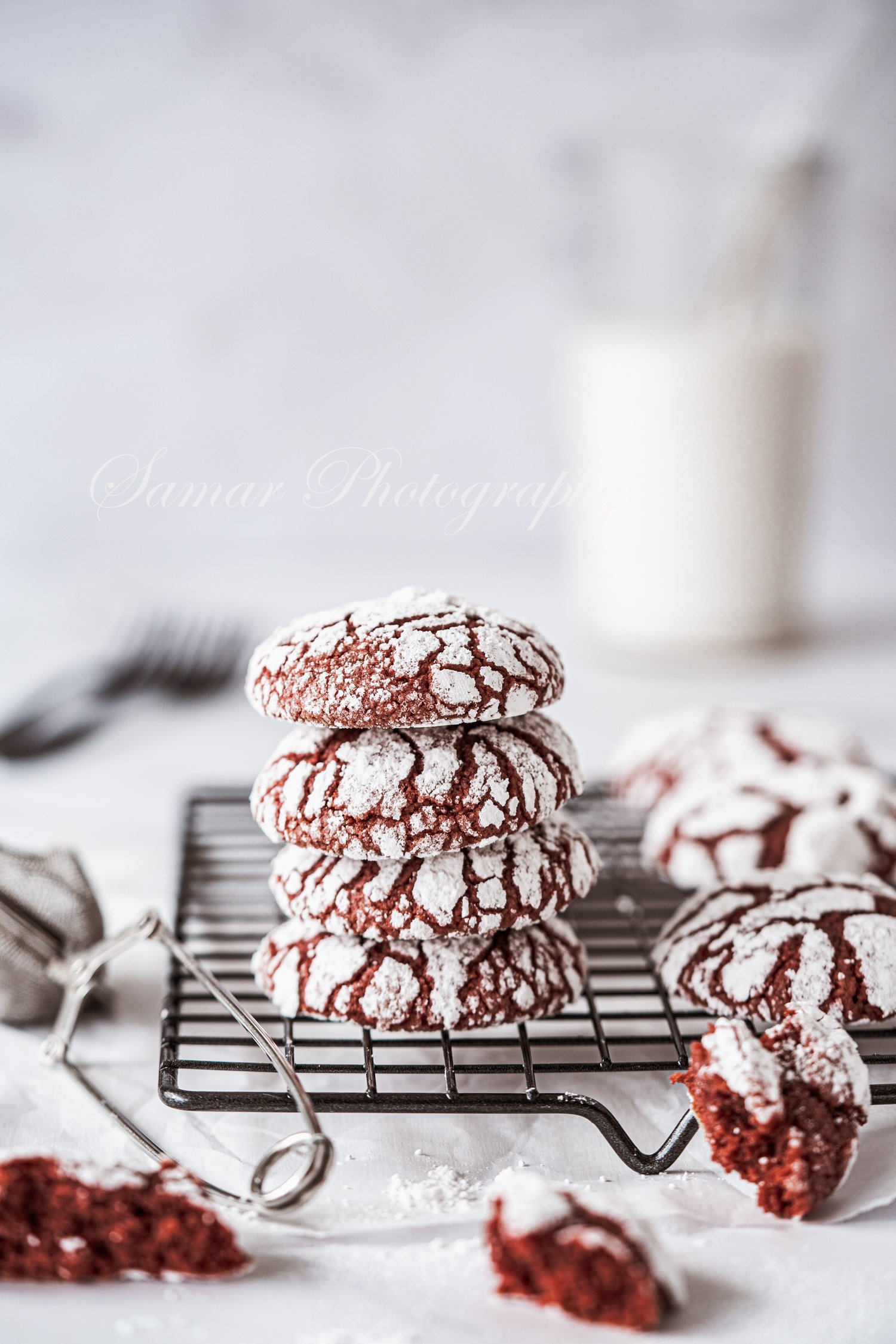 Recette Crinkles red velvet