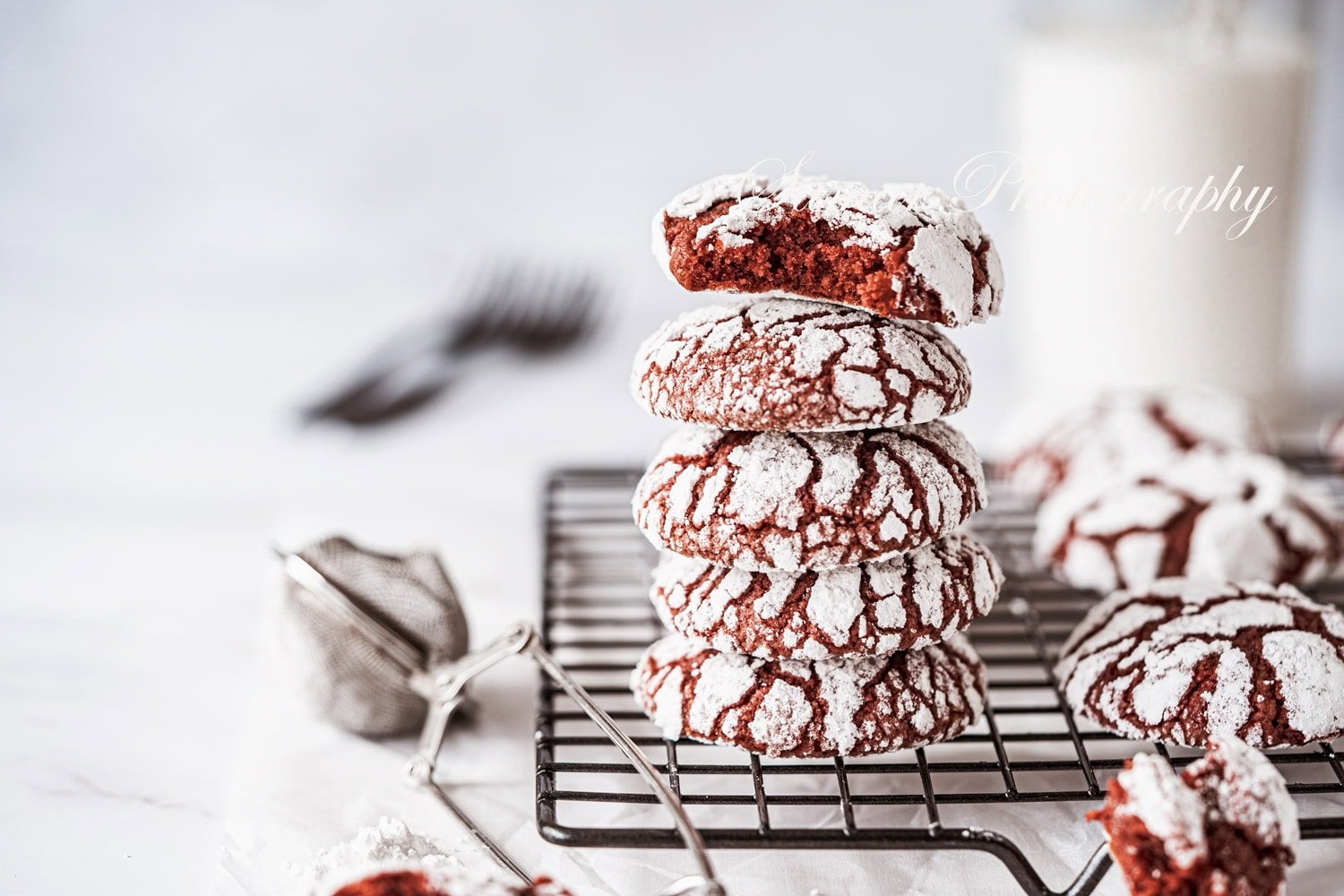 Recette Crinkles Red Velvet – Biscuits craquelés moelleux et gourmands
