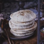 Palestinian Taboon Bread with Za’atar