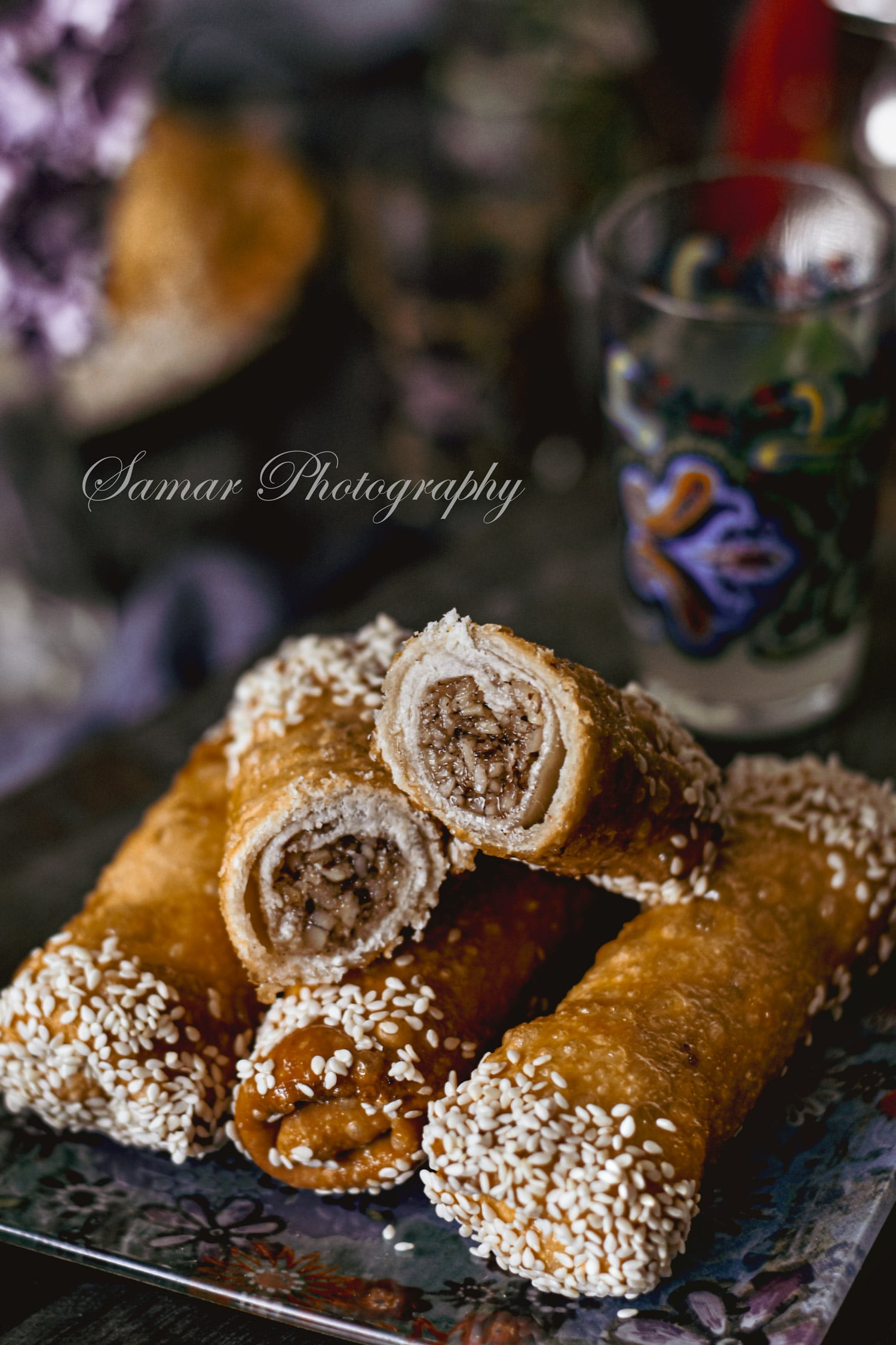 Recette cigares aux amandes pate maison