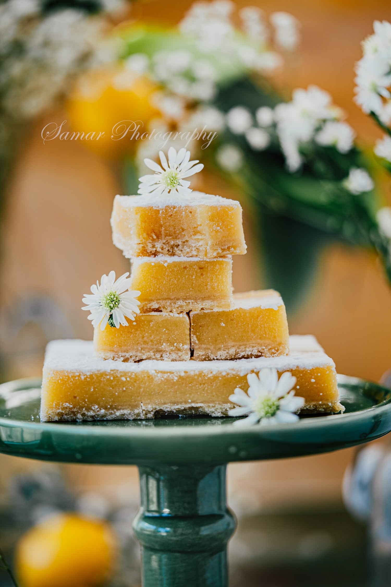 Barres au citron facile