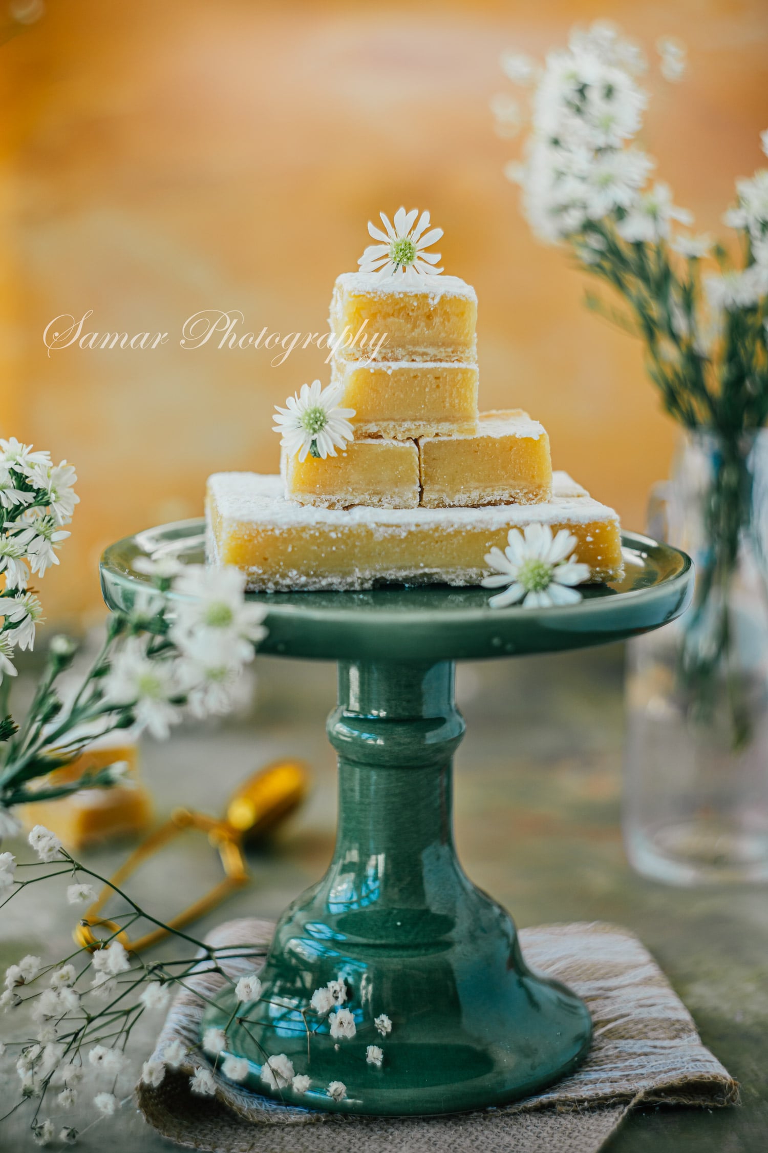 Barres au citron maison