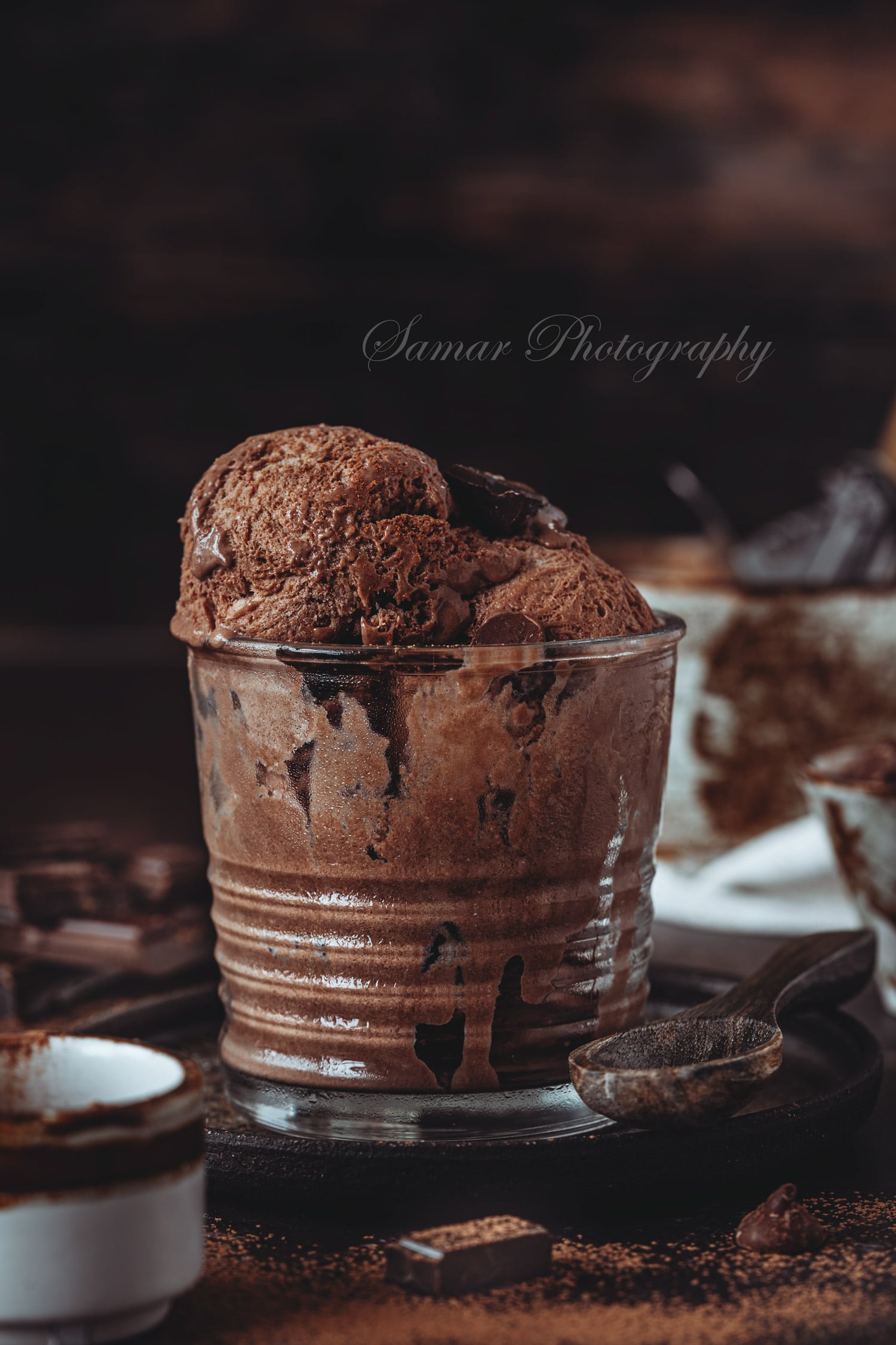 Recette de Glace double chocolat