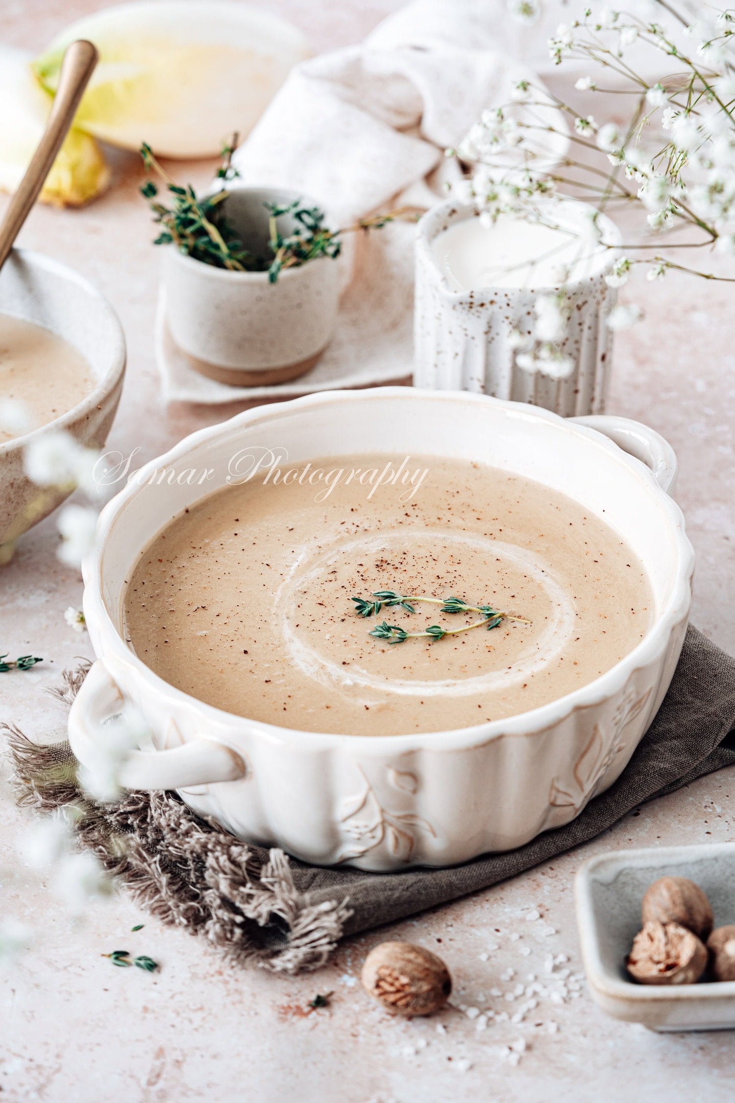 soupe crémeuse d'endive