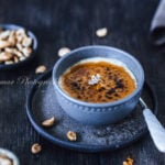 Crème Brûlée au beurre de cacahuète