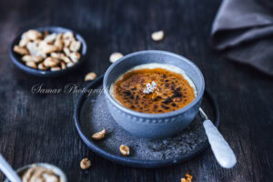 Crème Brûlée au beurre de cacahuète