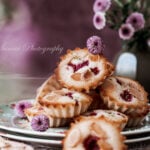 Visitandines aux framboises et citron vert, moelleuses et parfumées
