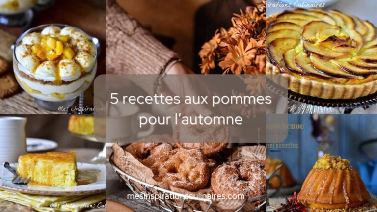 5 recettes aux pommes pour profiter de l’automne