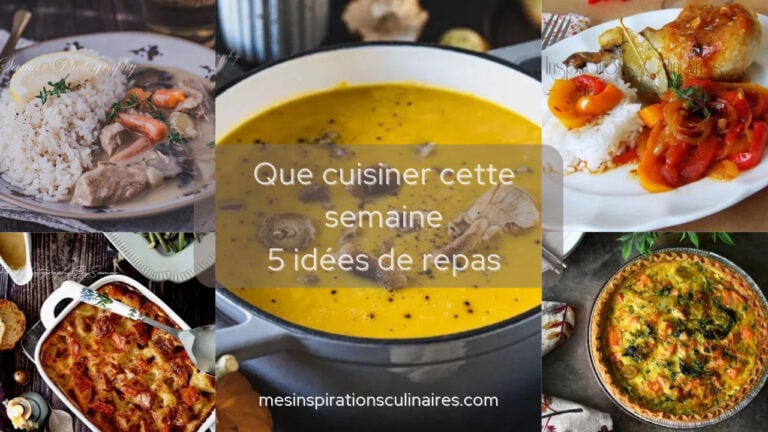 Que cuisiner cette semaine ? 5 idées de repas pour le mois de novembre